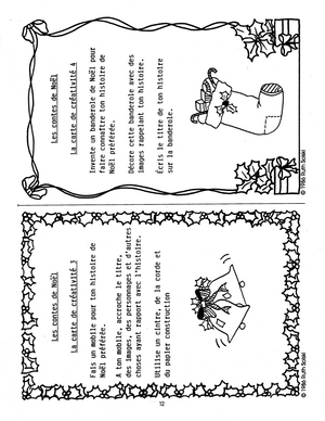 Les contes de Noël  2e à 3e année