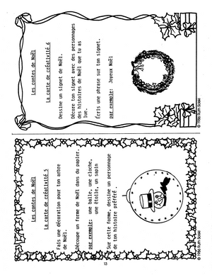 Les contes de Noël  2e à 3e année