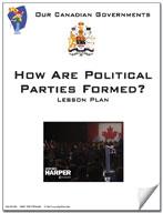 Canadian Government Lesson: How Are Political Parties Formed? Grades 5+