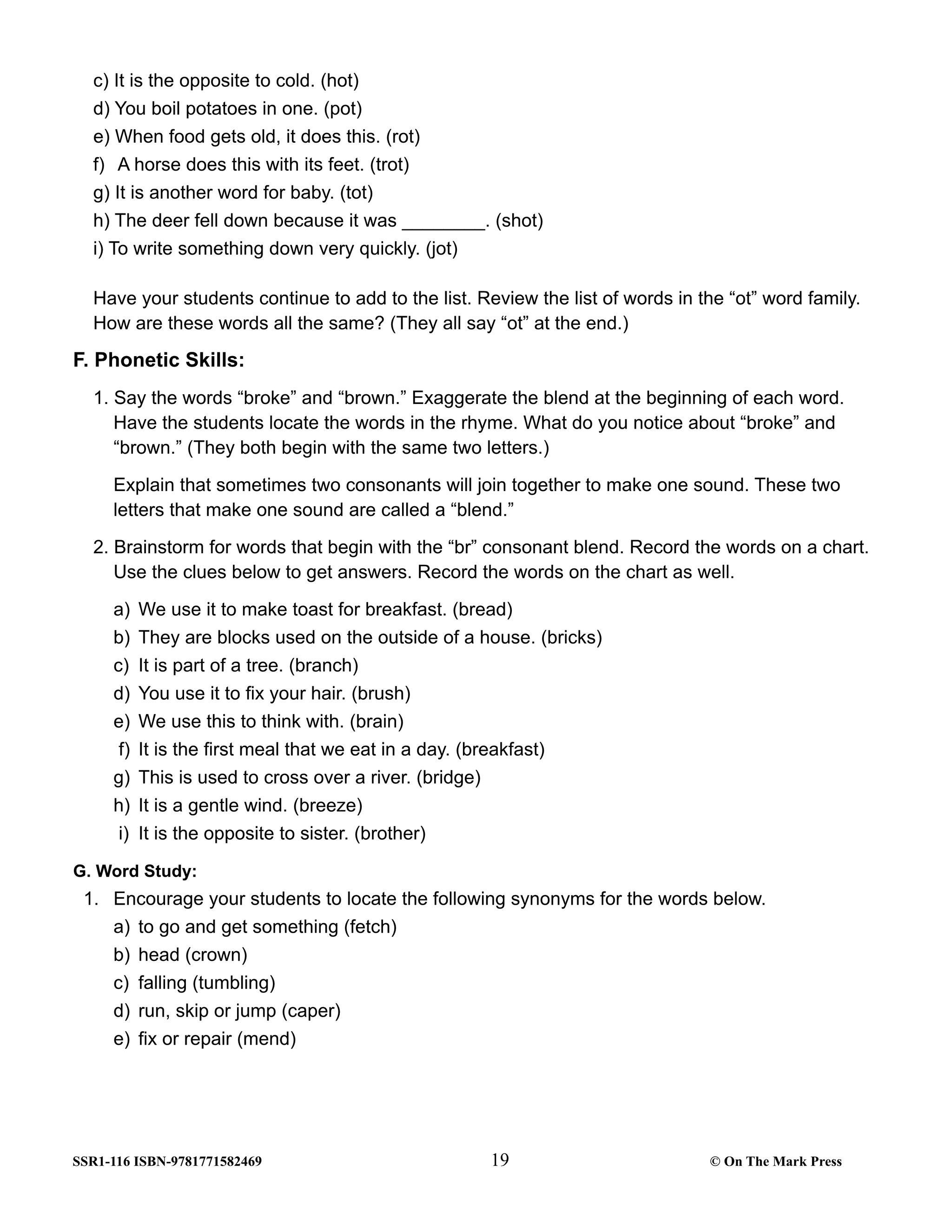 Developing Literacy Skills Using 17 Nursery Rhymes Grades 1-3