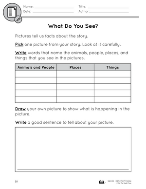 Canadian Book Reports for Beginners Grades 1-2