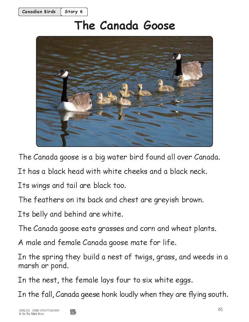 52 Weekly Nonfiction Stories About Canada Grades 1-2
