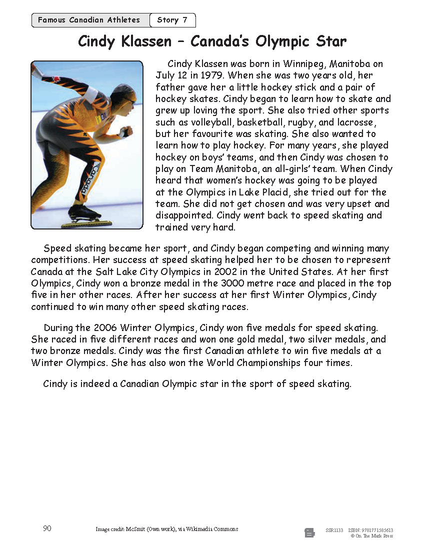 52 Weekly Nonfiction Stories About Canada Grades 2-3