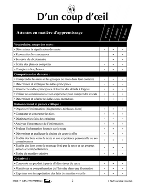 C'est un fait! Compréhension de textes informatifs 1e à 3e année