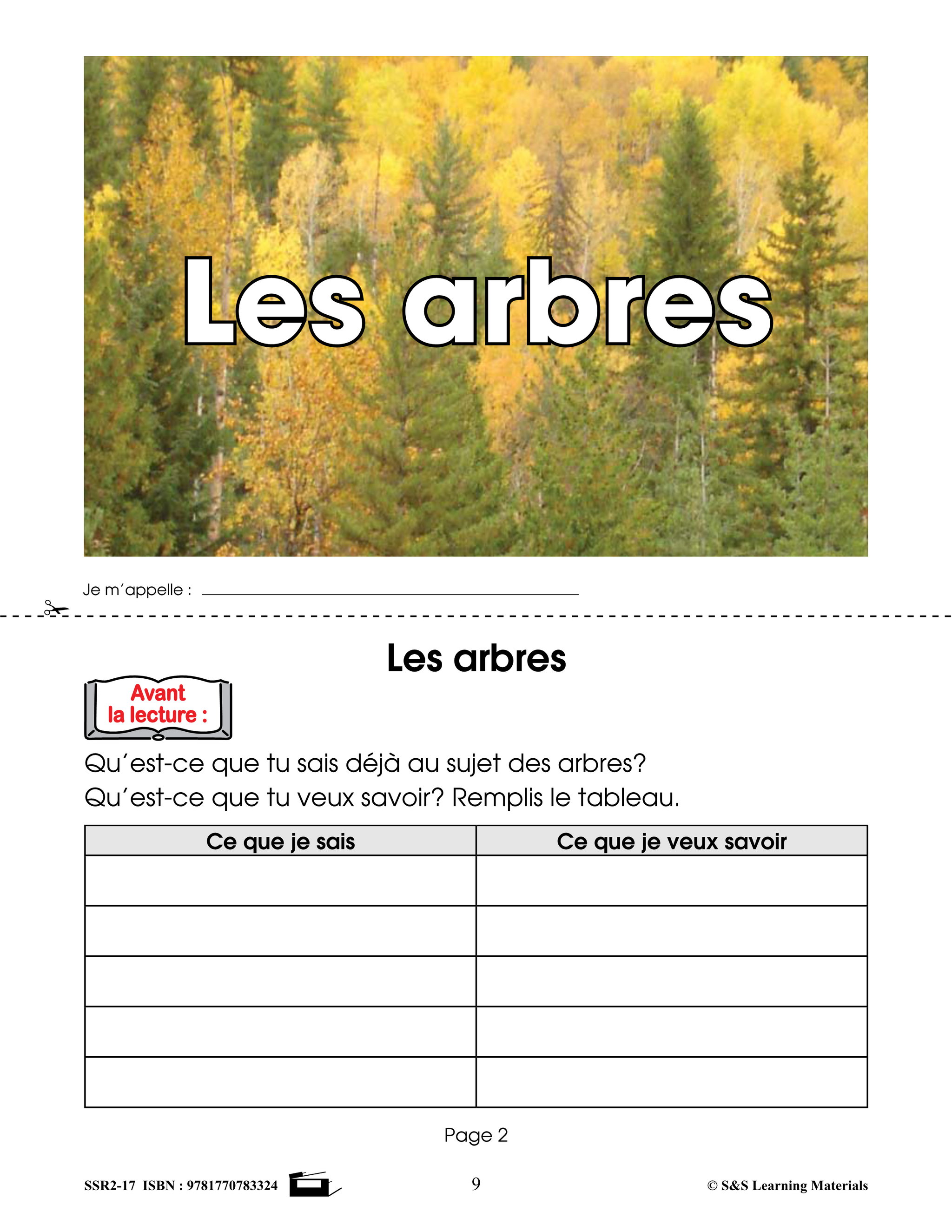 C'est un fait! Compréhension de textes informatifs 1e à 3e année