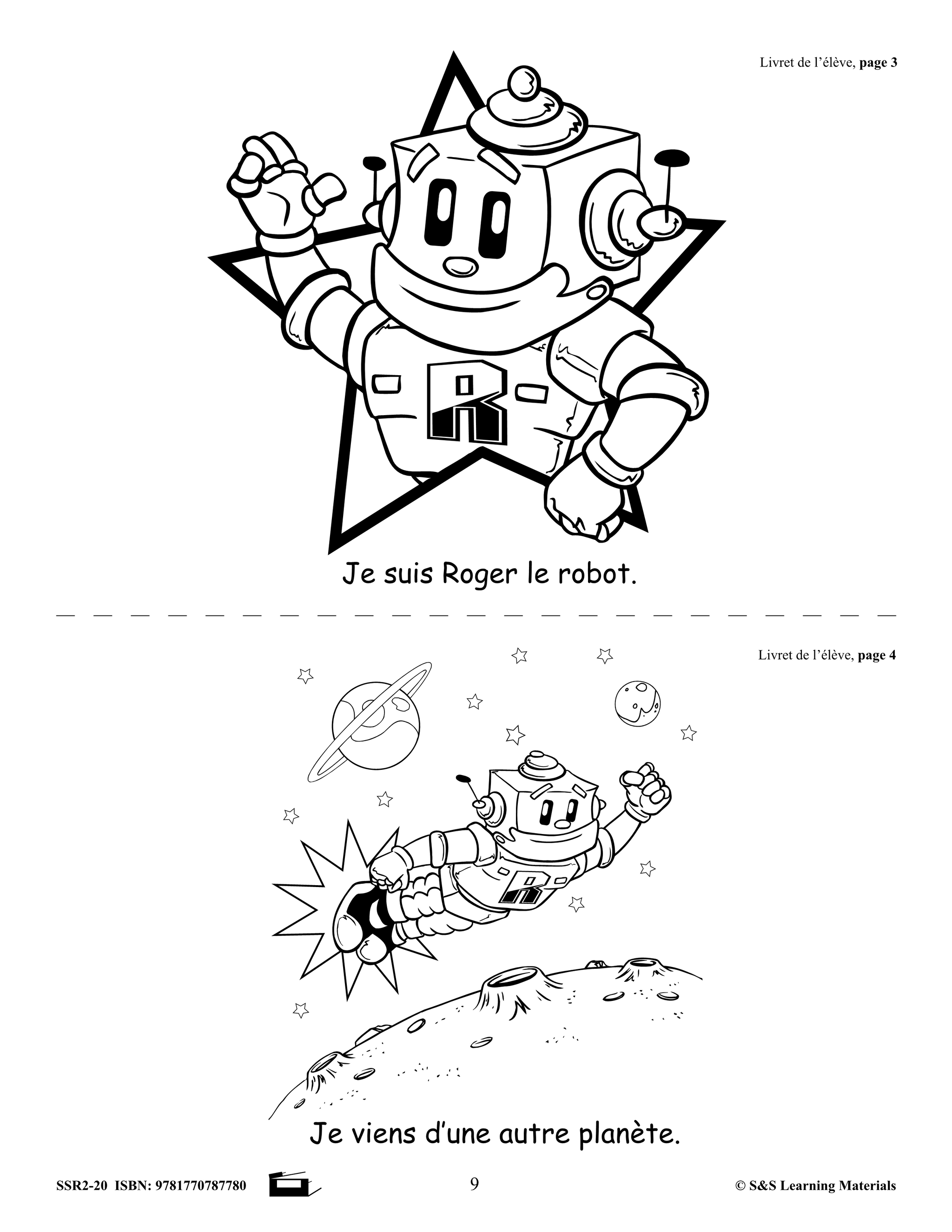 Compréhension de textes pour garçons 1e à 3e année