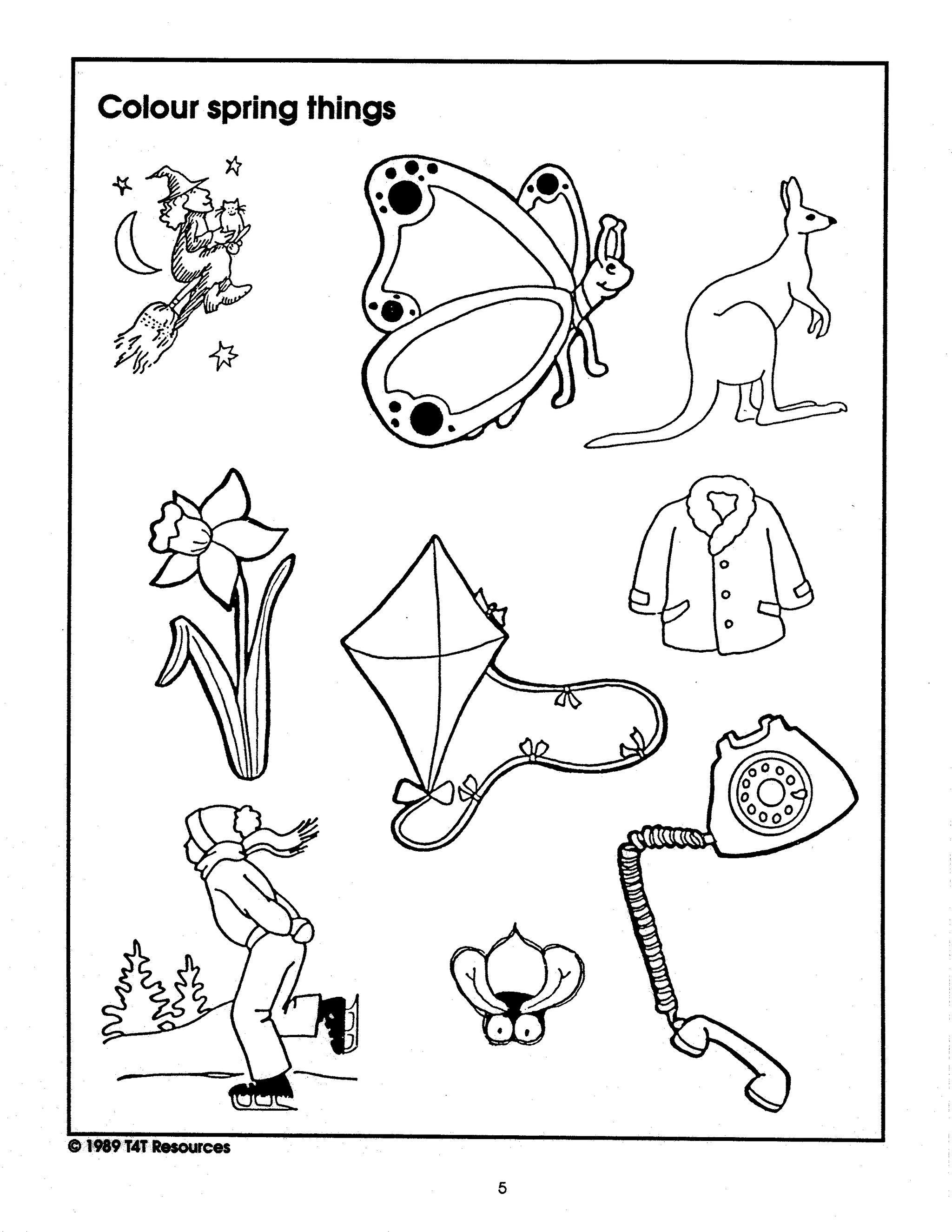 Spring - An Integrated Theme Unit Kindergarten