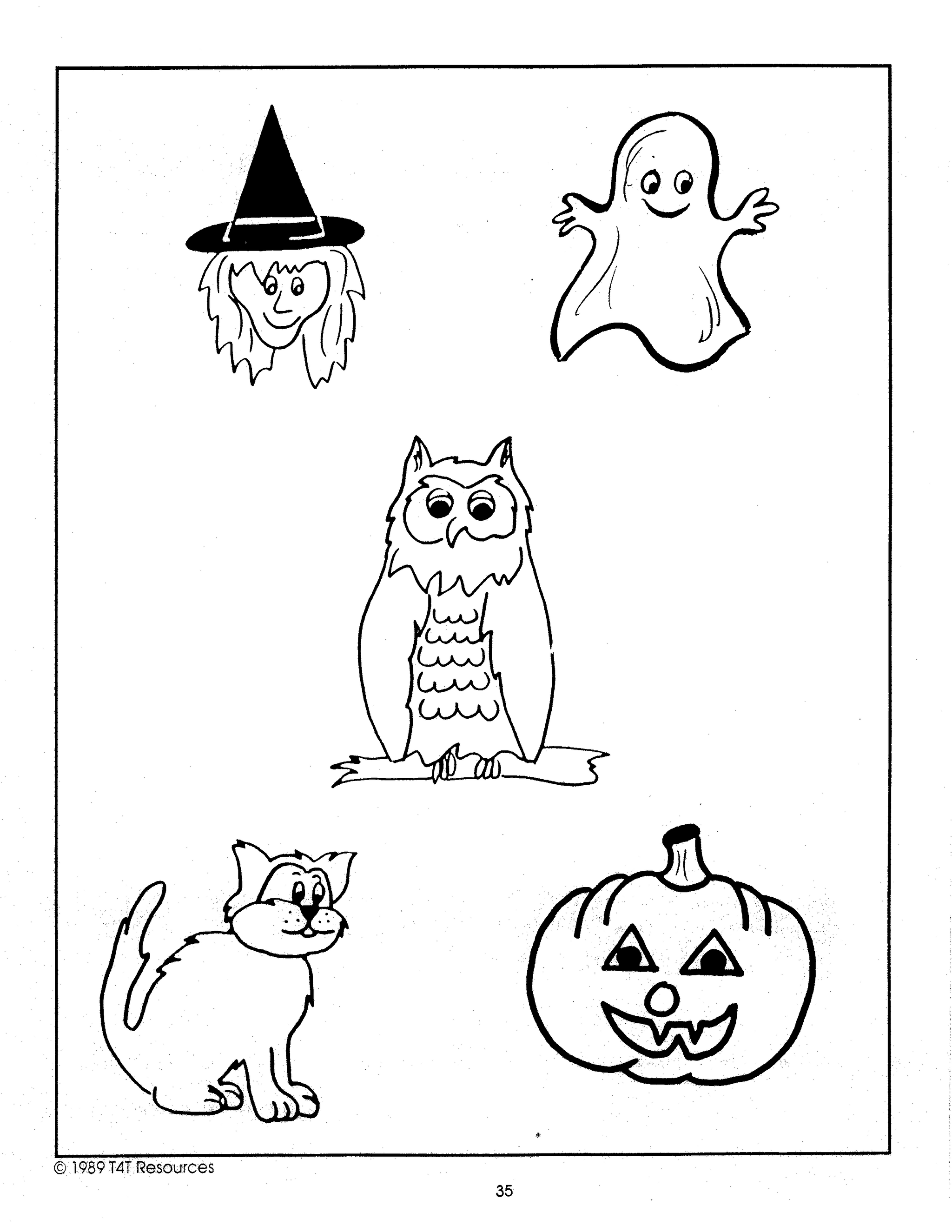 Halloween - An Integrated Theme Unit Grades Jk-Sk