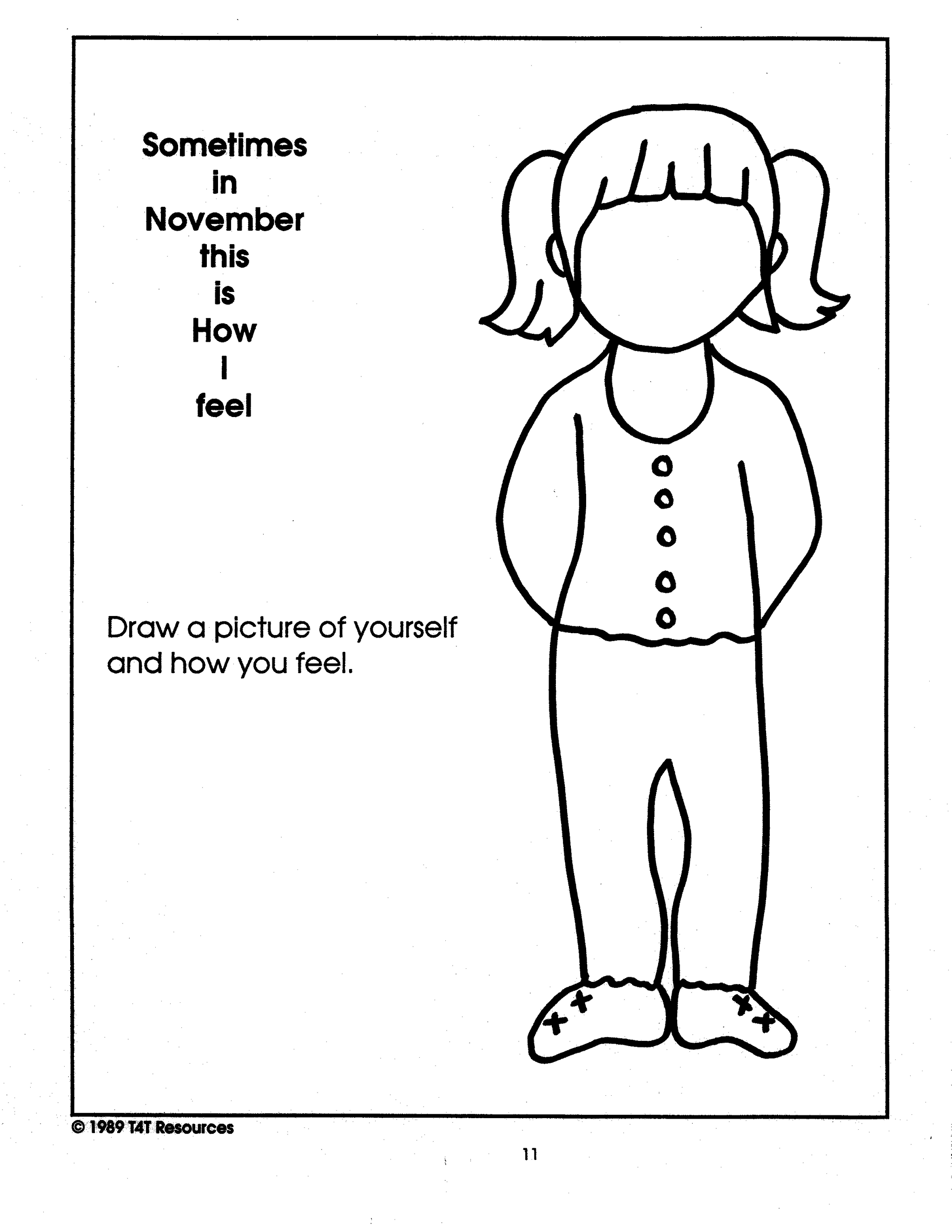 November - An Integrated Theme Unit Grades Jk-Sk