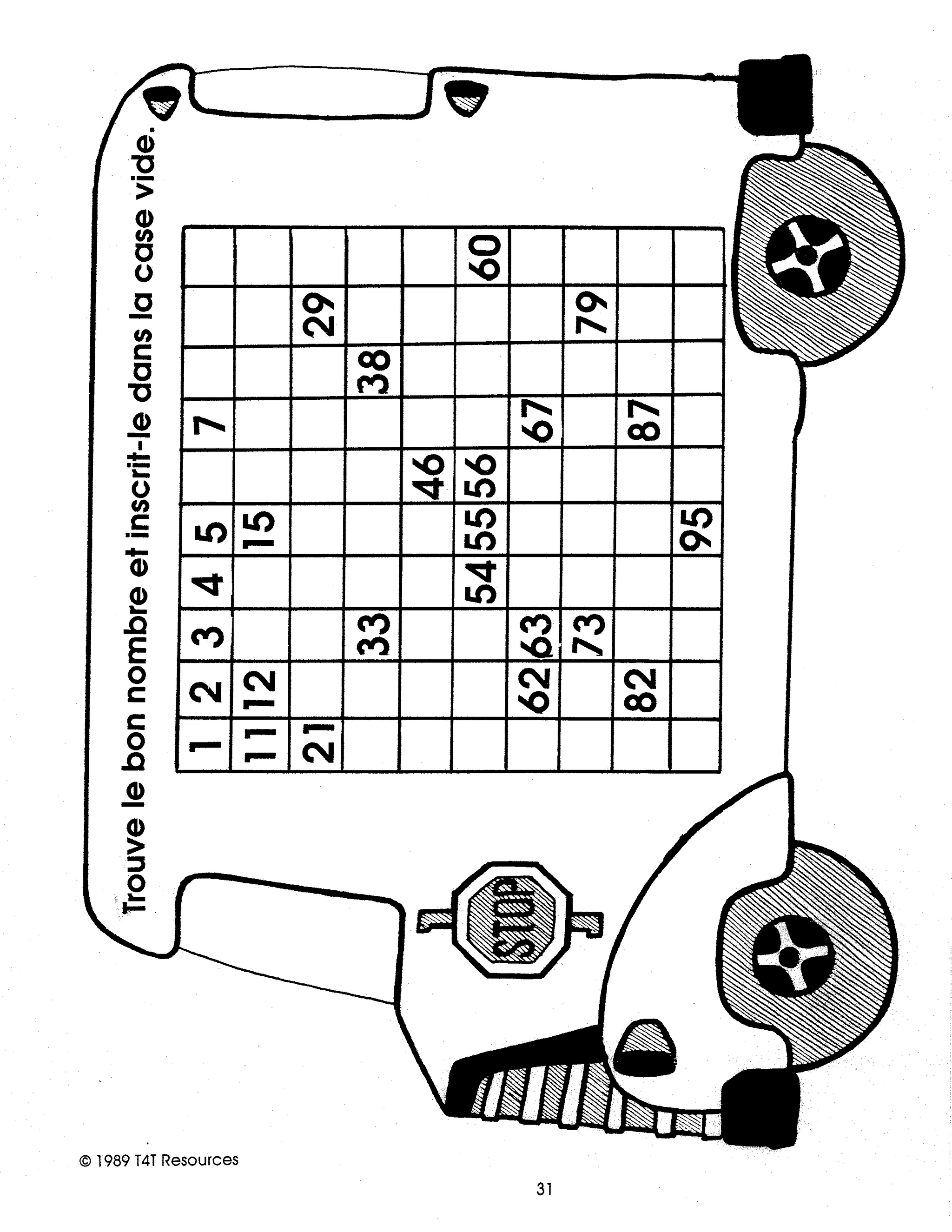 Septembre Unité thématique 2e à 3e année