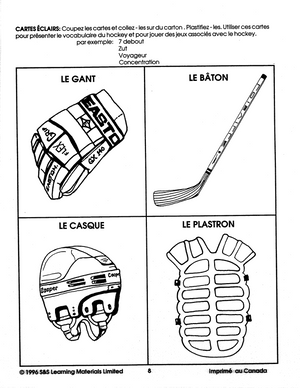 Le hockey 7e à 8e année