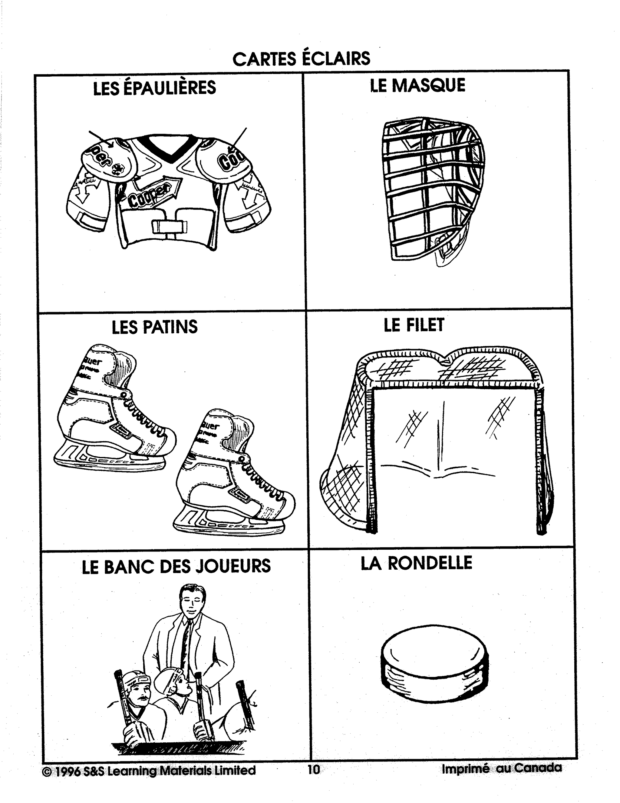 Le hockey 7e à 8e année
