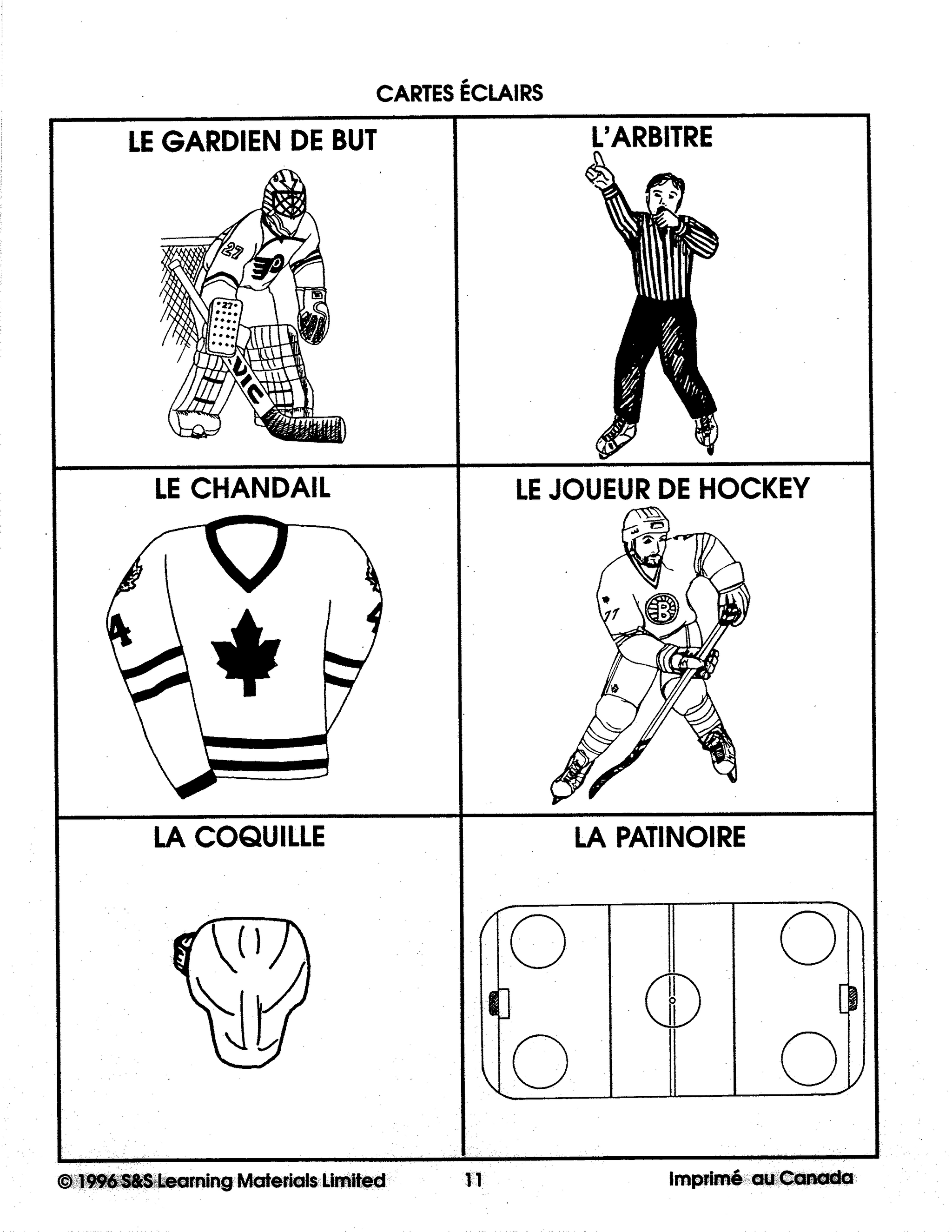 Le hockey 7e à 8e année