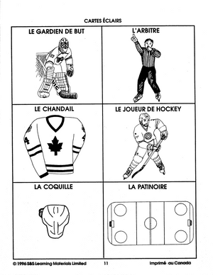 Le hockey 7e à 8e année