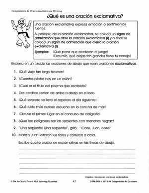 Spanish/English 8 Workbook Bundle!