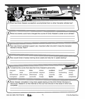 Cindy Klassen Gr. 4-8 Lesson Plan
