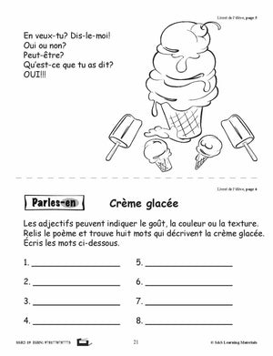 Compréhension de textes de fiction pour filles 1e année