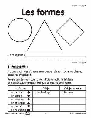 Compréhension de textes informatifs pour filles 1e année