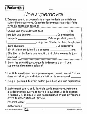 Compréhension de textes informatifs pour garçons 3e année