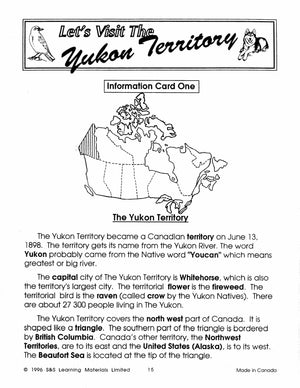 Let's Visit Canada's Territories -  A 3 Book Bundle Grades 2-4