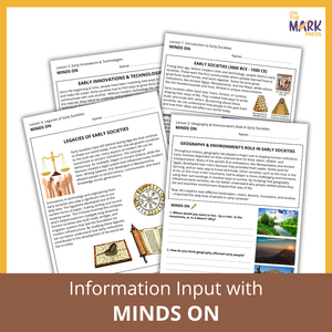Grade 4 Ontario Social Studies - Early Societies 3000 BCE - 1500 CE (2023 Curriculum)