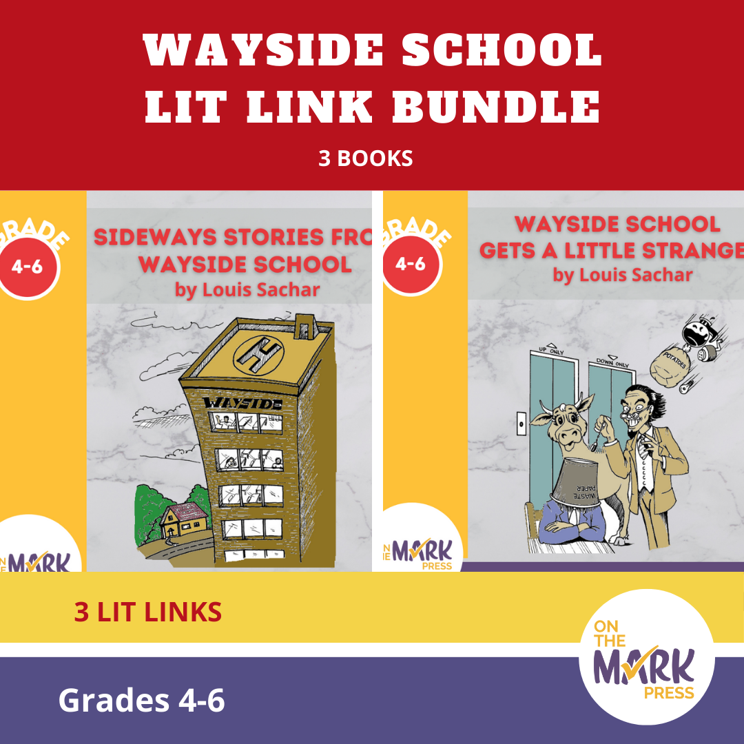 Wayside School 3‑Book Novel Study Bundle