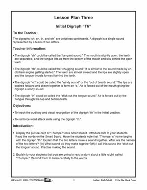 Digraphs 4 Lessons & Test Bundle! Grades K-1