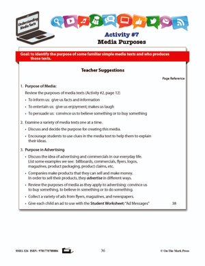 Media Purposes Gr. 2-3 E-Lesson Plan