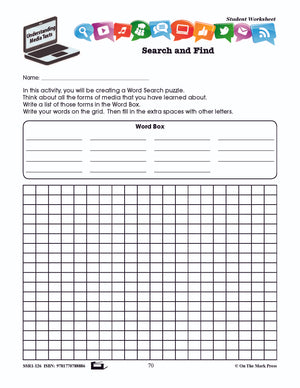 Media Survey & Additional Activities Gr. 2-3 E-Lesson Plan