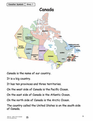 Canada Nonfiction Reading Lesson Gr. 1-2
