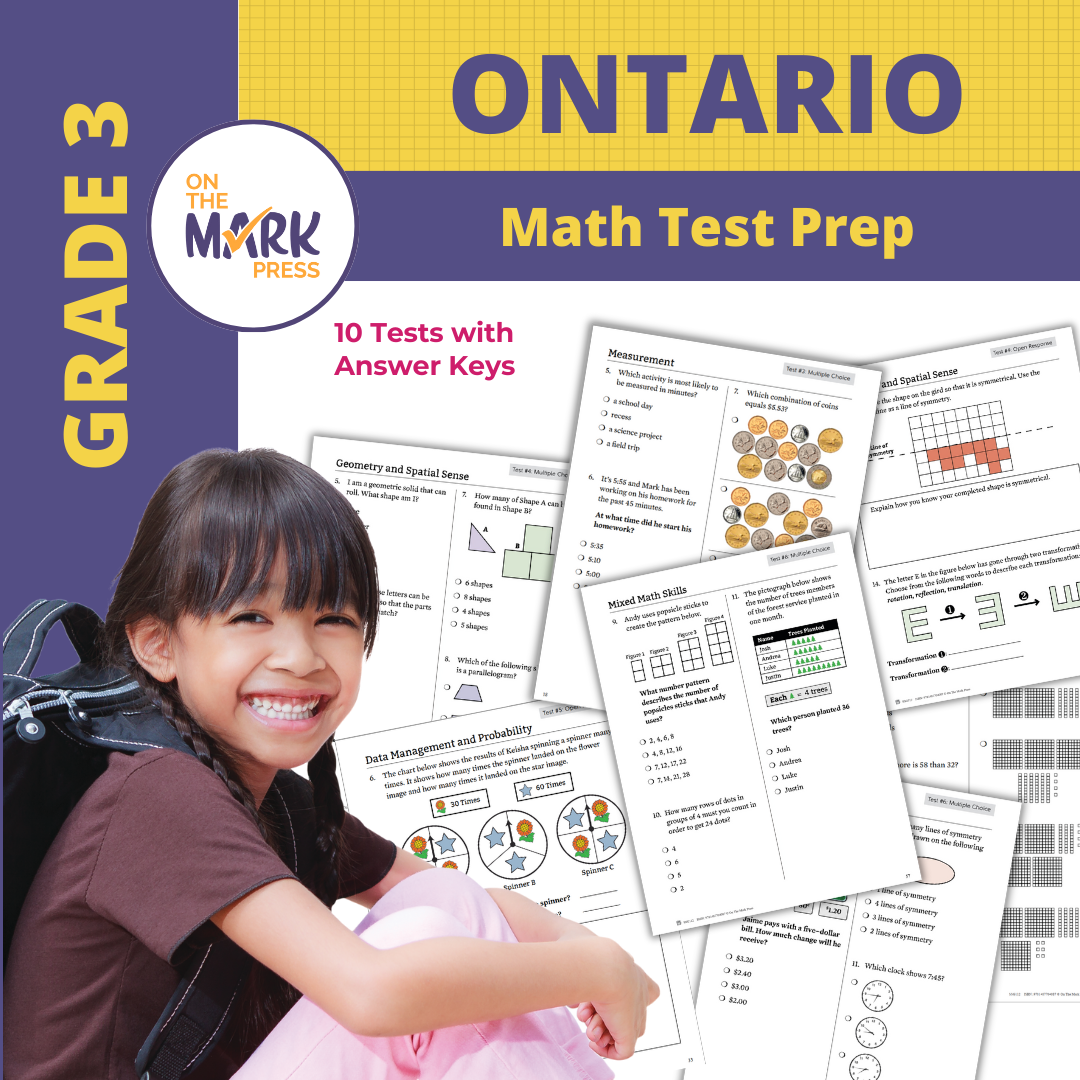 Ontario Grade 3 Math Test Prep Guide