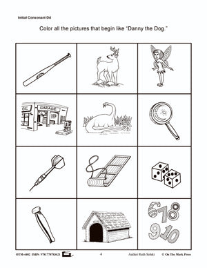 Initial Consonant Letter "D" Lesson # 10 Kindergarten - Grade 1 Lesson Plan