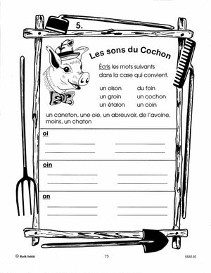 Les animaux de la ferme 2e à 3e année