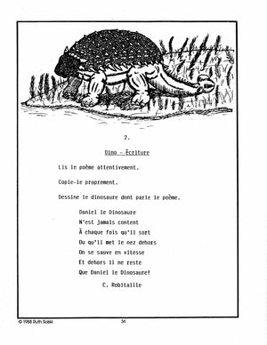 Les dinosaures 2e à 3e année