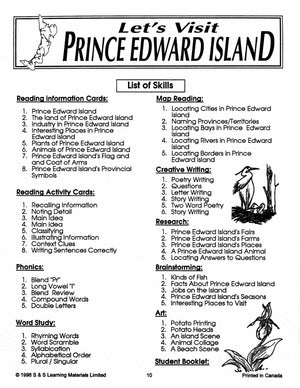 Let's Visit Prince Edward Island Grades 2-4