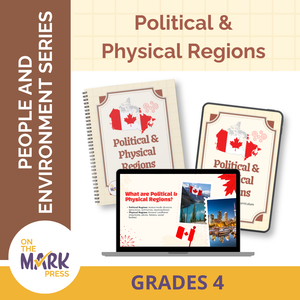 Grade 4 Ontario Social Studies — Political & Physical Regions of Canada (2023 Curriculum)