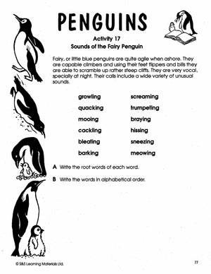 Pandas, Polar Bears & Penquins Grades 4-6