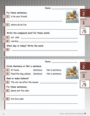 Canadian Language Activities Split Grades 1/2 $avings Bundle!
