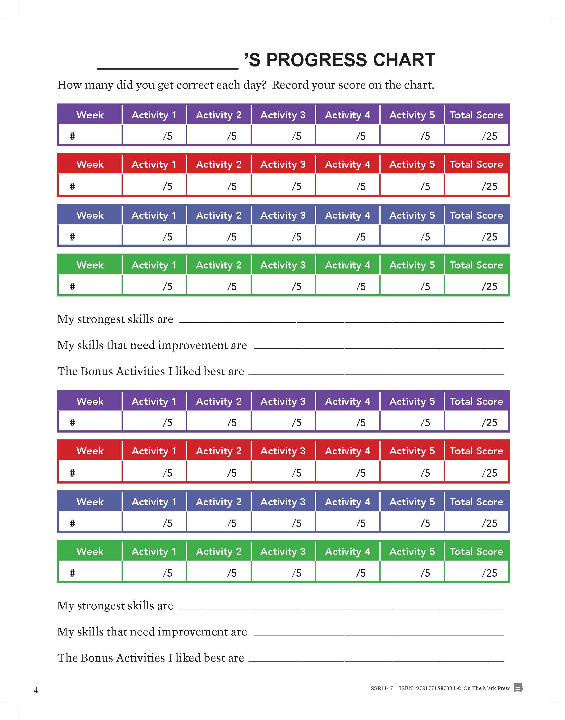 Canadian Language Activities Split Grades 4/5 $avings Bundle!
