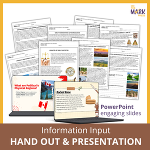 Grade 4 Ontario Social Studies Bundle -  Early Societies to 1500 CE + Political & Physical Regions of Canada (2023 Curriculum)