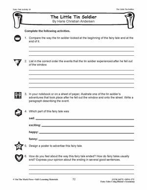 The Little Tin Soldier Fairy Tale Using Bloom'S Taxonomy  (E-Lesson