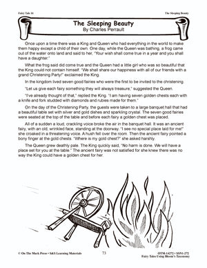 The Sleeping Beauty Fairy Tale Using Bloom'S Taxonomy  (E-Lesson Pla