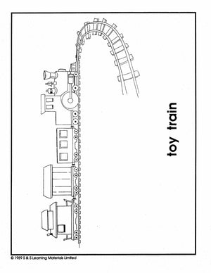 Toys: Black & White Picture Collection Grades K-8