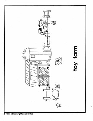 Toys: Black & White Picture Collection Grades K-8