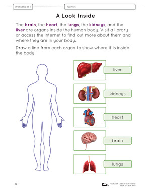 Human Organ & Body Systems; Healthy Body; & Wetland Ecosystem Life Science Gr. 5