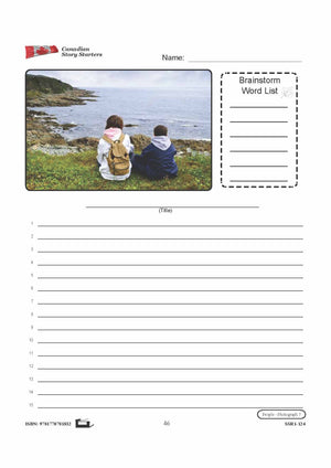 Canadian People Story Starters Grades 7-8