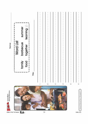 Canadian Seasons & Special Days Story Starters Grades 1-3