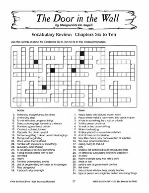 Door in the Wall Lit Link/Novel Study Grades 4-6