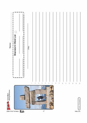 Canadian Sports Story Starters Grades 7-8