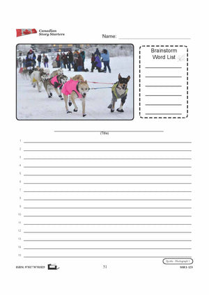 Canadian Sports Story Starters Grades 4-6